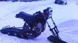 Саморобні снігоходи з мотоцикла — простіше, ніж здається.